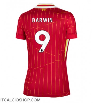 Liverpool Darwin Nunez #9 Prima Maglia Femmina 2024-25 Manica Corta